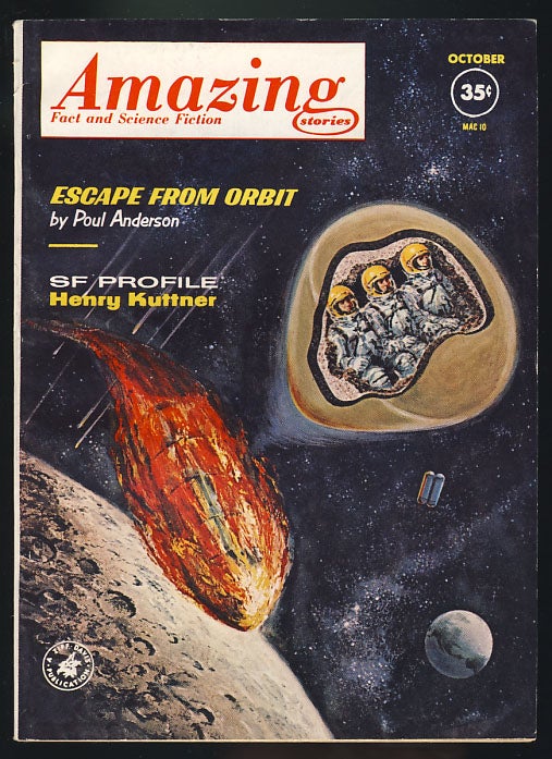 Item #26599 Amazing Stories October 1962. Cele Goldsmith, ed.