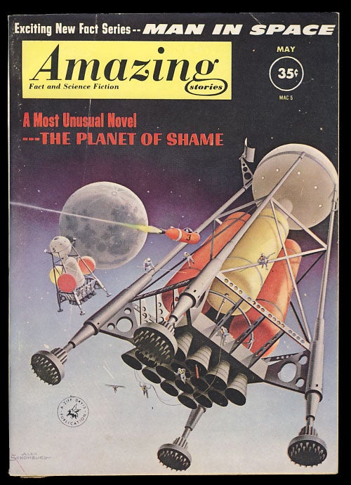 Item #26605 Amazing Stories May 1961. Cele Goldsmith, ed.