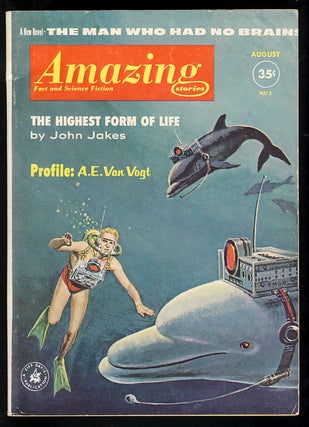 Item #26607 Amazing Stories August 1961. Cele Goldsmith, ed