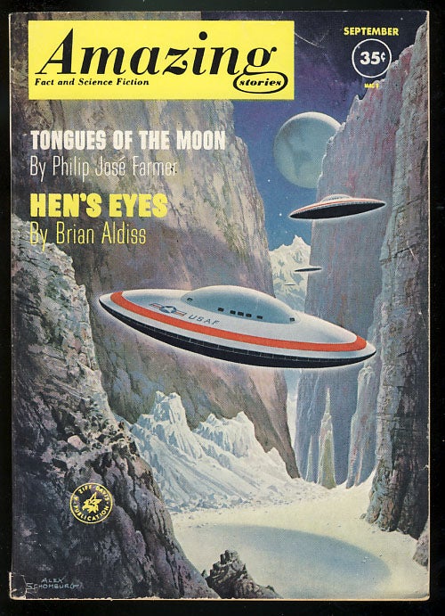 Item #26608 Amazing Stories September 1961. Cele Goldsmith, ed.