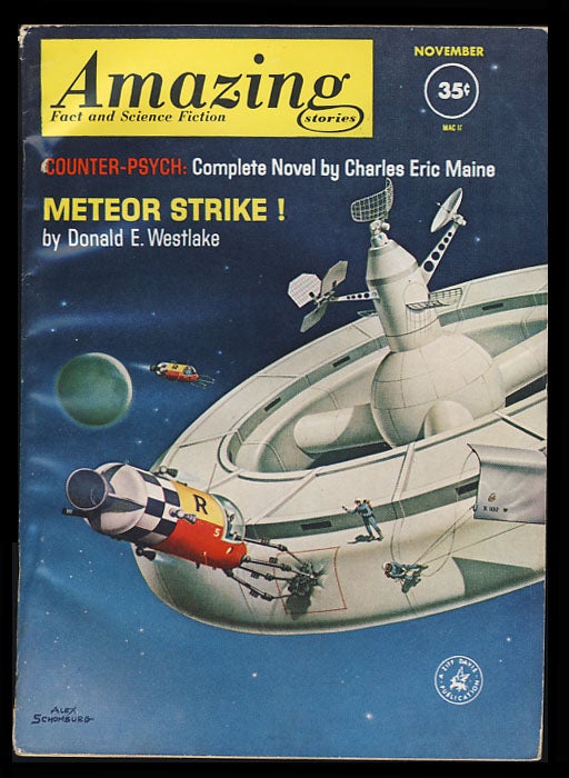 Item #26609 Amazing Stories November 1961. Cele Goldsmith, ed.