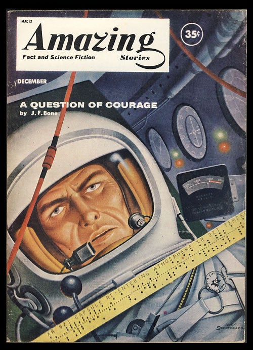 Item #26614 Amazing Stories December 1960. Cele Goldsmith, ed.