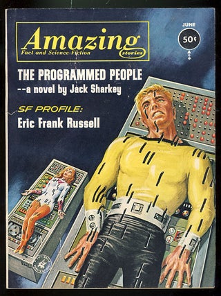 Item #26618 Amazing Stories June 1963. Cele Goldsmith, ed