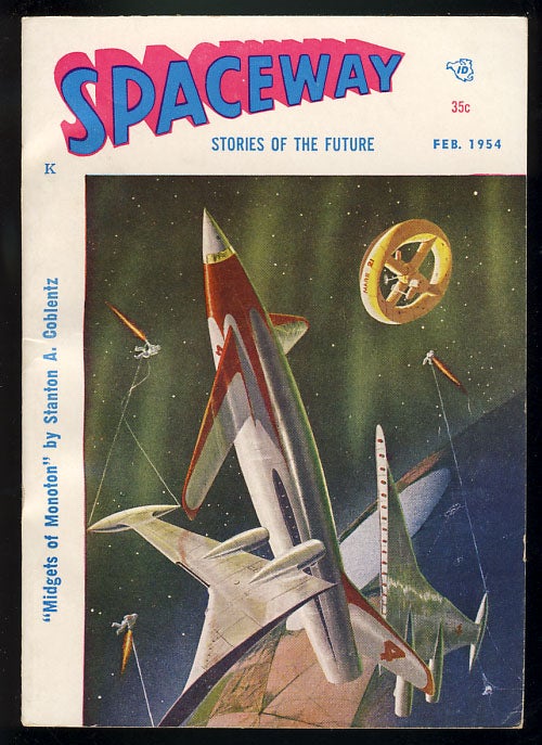 Item #26638 Spaceway February 1954. William L. Crawford, ed.