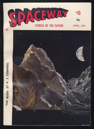 Item #26639 Spaceway April 1954. William L. Crawford, ed