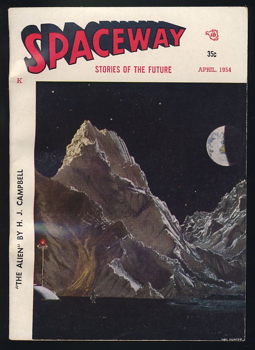 Item #26639 Spaceway April 1954. William L. Crawford, ed.