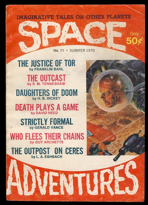 Item #26694 Space Adventures Summer 1970. Sol Cohen, ed.