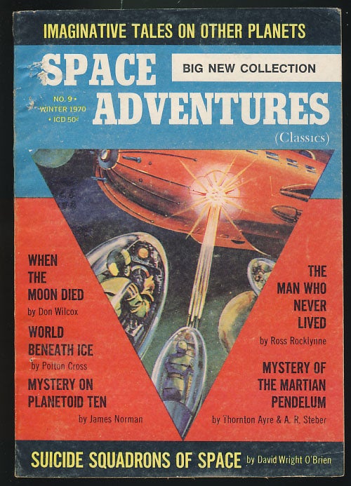 Item #26695 Space Adventures (Classics) Winter 1970. Sol Cohen, ed.