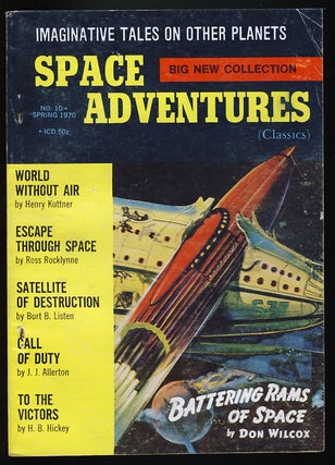 Item #26696 Space Adventures (Classics) Spring 1970. Sol Cohen, ed
