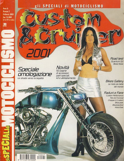 Item #26718 Gli speciali di Motociclismo Febbraio 2001 - Custom & Cruiser. Massimo Bacchetti, ed.