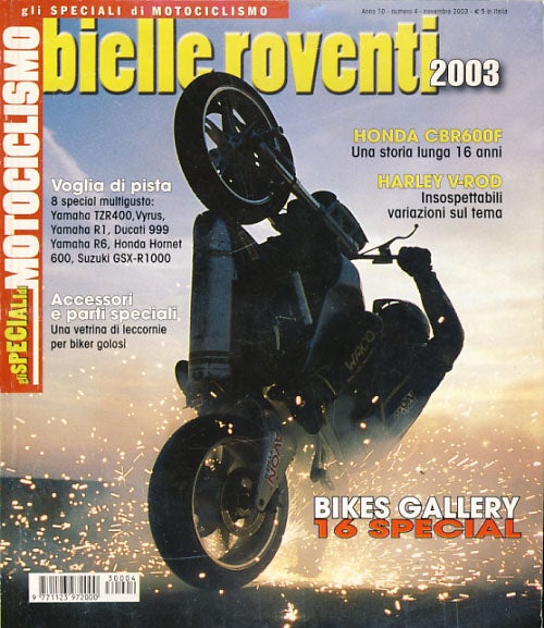 Item #26721 Gli speciali di Motociclismo Novembre 2003 - Bielle roventi. Piero Bacchetti, ed.