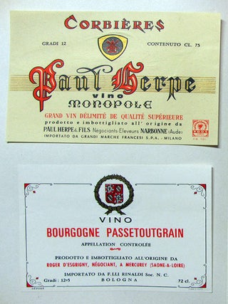 Viaggio attraverso i vini di Francia.