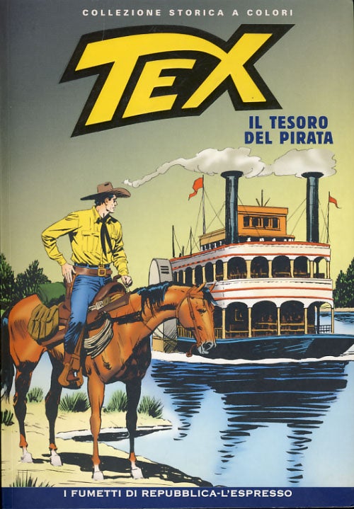 Item #26771 Tex Collezione Storica a Colori #35 - Il tesoro del pirata. Gianluigi Bonelli, Aurelio Galleppini, Guglielmo Letteri.