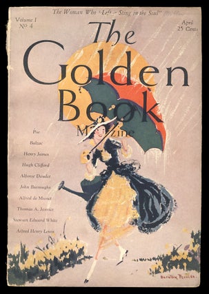 Item #26776 The Purloined Letter in The Golden Book Magazine April 1925. Edgar Allan Poe
