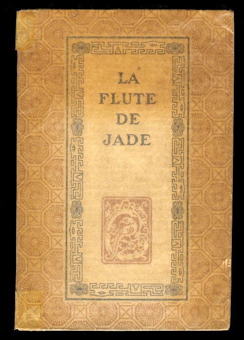 Item #26800 La flute de jade. Franz Toussaint.