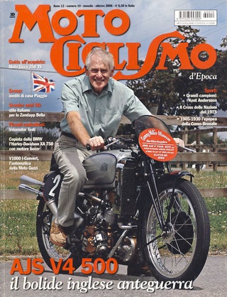 Item #26810 Motociclismo d'Epoca Ottobre 2006 (Italian Classic Motorcycle Magazine). Carlo...