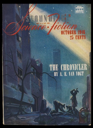 Item #26827 Astounding Science Fiction October 1946. John W. Campbell, ed, Jr