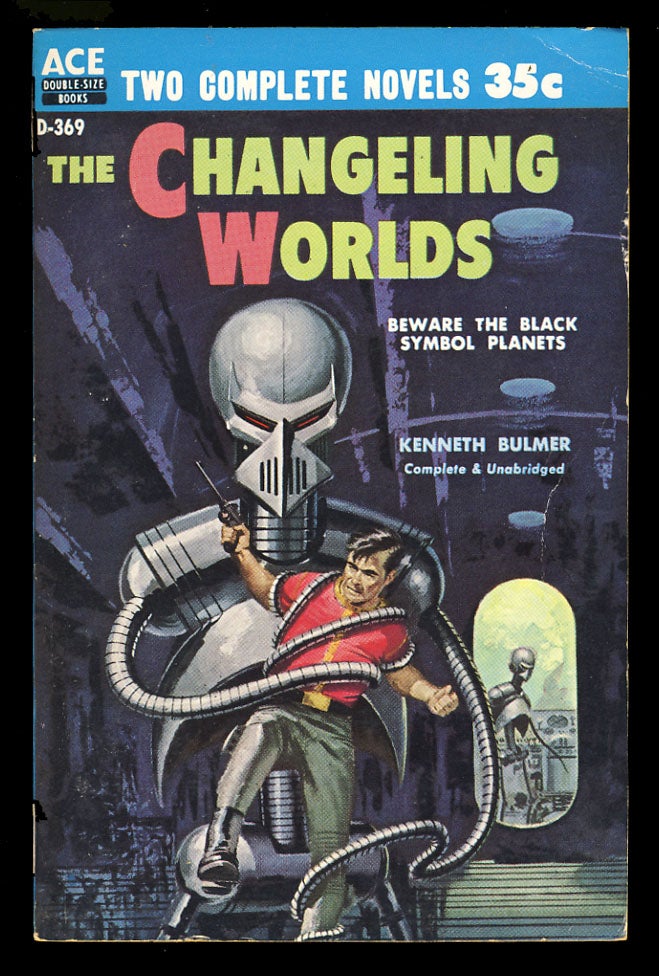 Item #26890 Vanguard from Alpha. / The Changeling Worlds. Brian W. / Bulmer Aldiss, Kenneth.