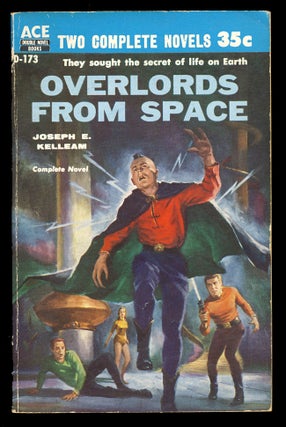Item #26895 The Man Who Mastered Time. / Overlords from Space. Ray / Kellean Cummings, Joseph E