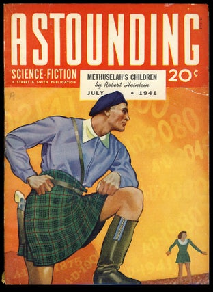 Item #27069 Methuselah's Children Part 1 in Astounding Science Fiction July 1941. Robert A. Heinlein