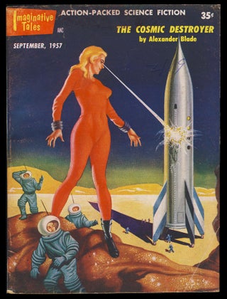 Item #27083 Imaginative Tales September 1957. William E. Hamling, ed