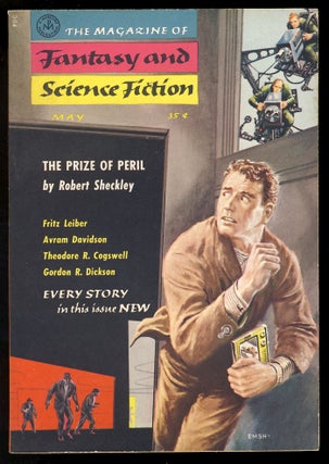 Item #27113 The Prize of Peril in The Magazine of Fantasy and Science Fiction May 1958. Robert...