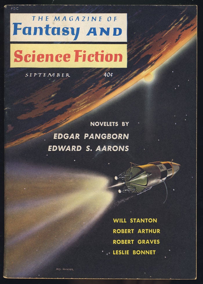 Item #27120 The Red Hills of Summer in The Magazine of Fantasy and Science Fiction September 1959. Edgar Pangborn.