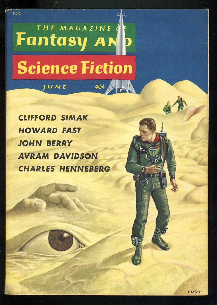 Item #27125 The Golden Bugs in The Magazine of Fantasy and Science Fiction June 1960. Clifford D. Simak.