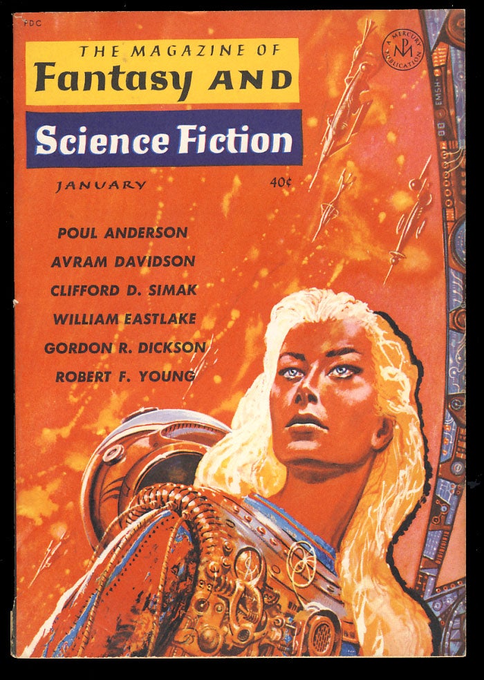 Item #27127 The Magazine of Fantasy and Science Fiction January 1961. Robert P. Mills, ed.