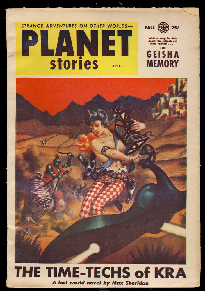 Item #27155 Planet Stories Fall 1954. Jack O'Sullivan, ed.