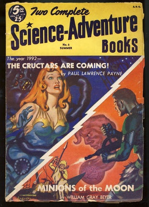Item #27169 The Cructars Are Coming! / Minions of the Moon in Two Complete Science-Adventure...
