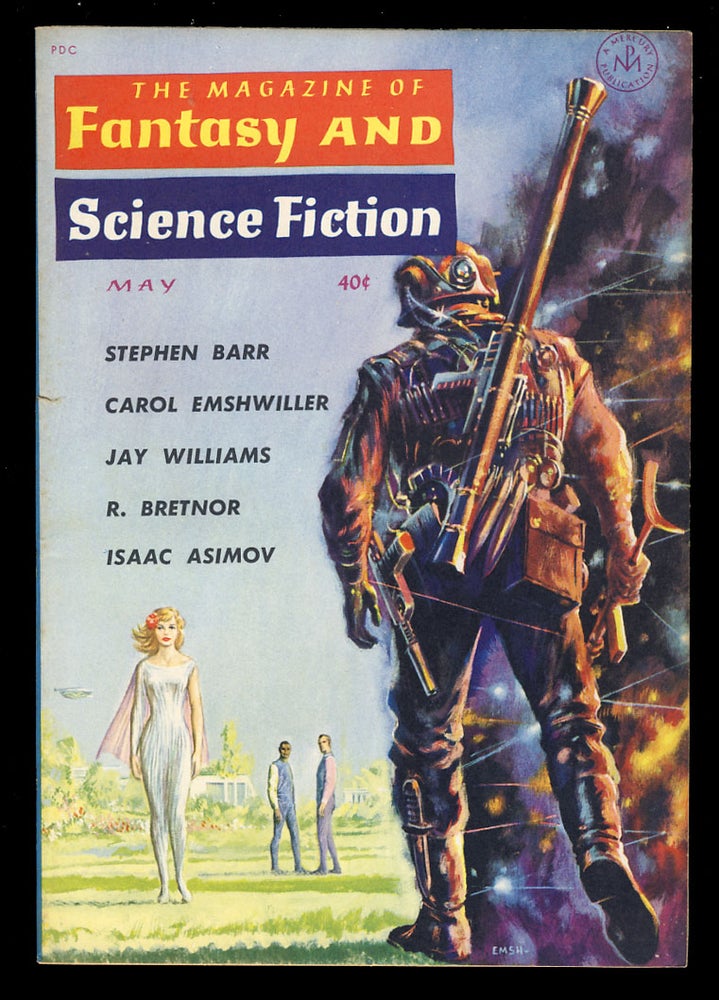 Item #27176 The Magazine of Fantasy and Science Fiction May 1961. Robert P. Mills, ed.