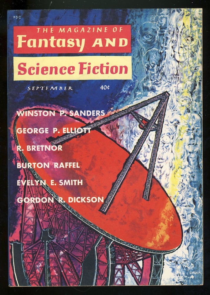 Item #27183 The Magazine of Fantasy and Science Fiction September 1960. Robert P. Mills, ed.