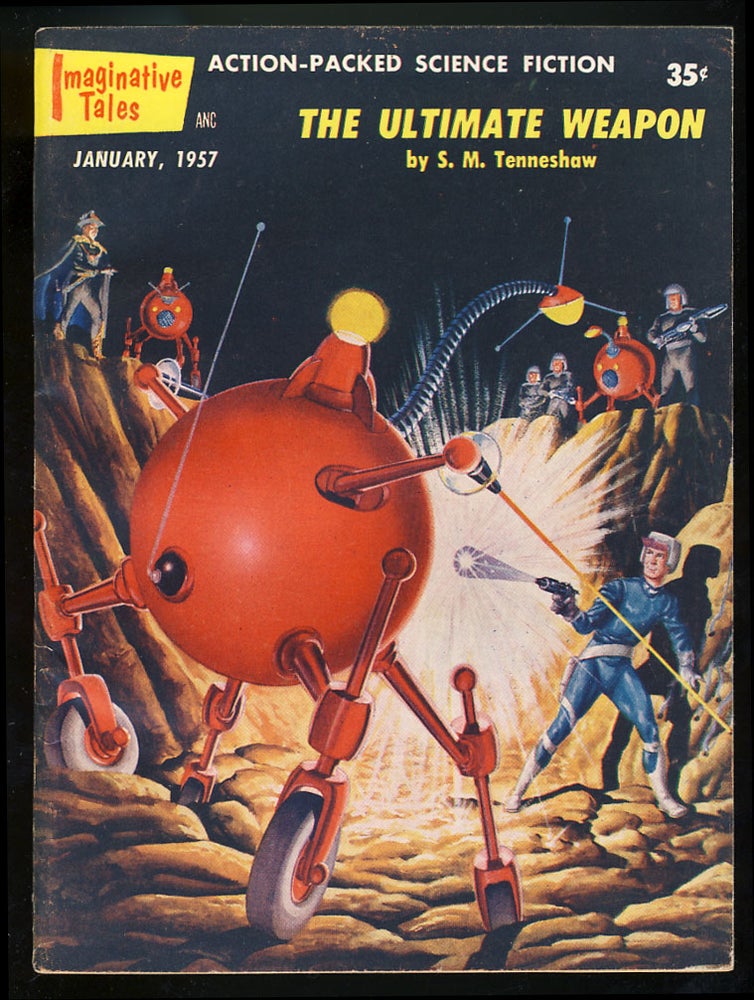 Item #27296 The Nudes of Quendar III in Imaginative Tales January 1957. Robert Silverberg.