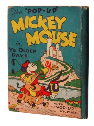 Mickey Mouse in "Ye Olden Days" with "Pop-Up Picture". (The Midget Pop-Up Book).