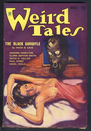 Item #27337 Winged Death in Weird Tales March 1934. H. P. Lovecraft, Hazel Heald