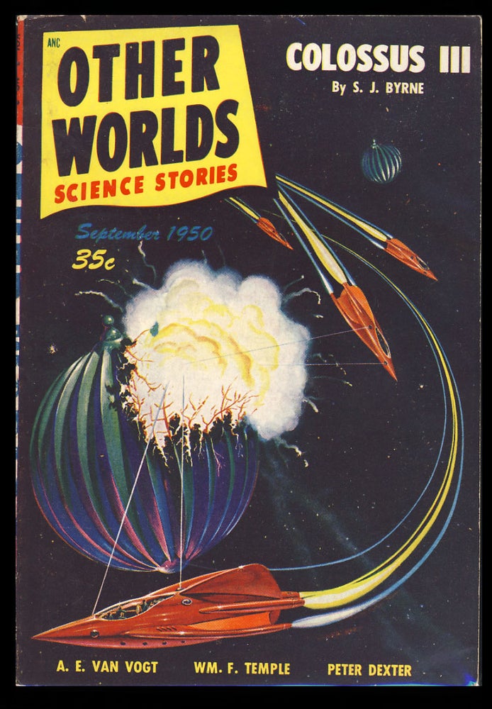 Item #27397 Other Worlds Science Stories September 1950. Raymond Palmer, ed.