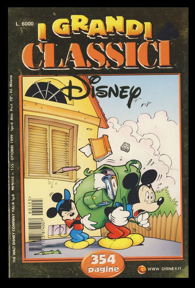 Item #27402 I grandi classici Disney #155. Romano Scarpa, Giorgio Cavazzano.