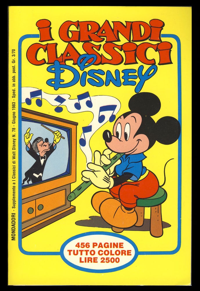 Item #27403 I grandi classici Disney #8. Giovan Battista Carpi, Giorgio Cavazzano, Massimo De Vita.
