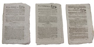 Item #27424 An Interesting Small Archive of French Revolutionary Era Newspapers. French Revolution