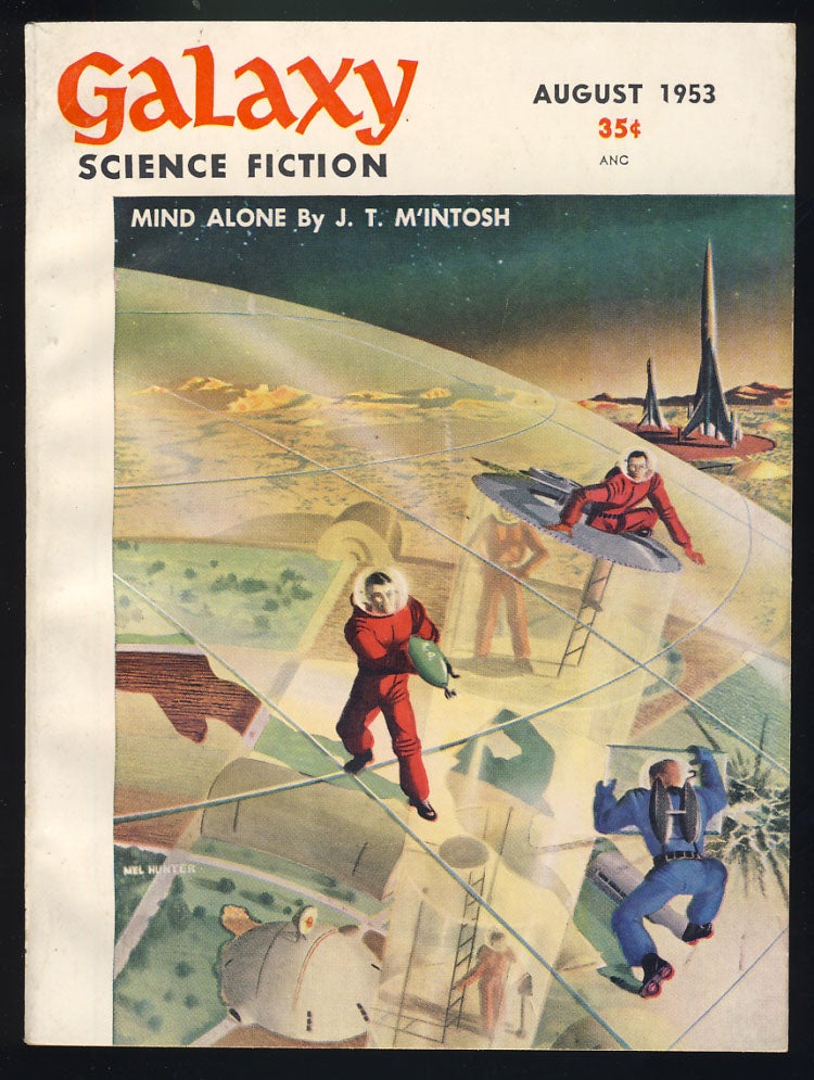 Item #27426 Galaxy Science Fiction August 1953. H. L. Gold, ed.