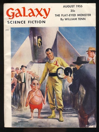 Item #27432 Galaxy Science Fiction August 1955. H. L. Gold, ed