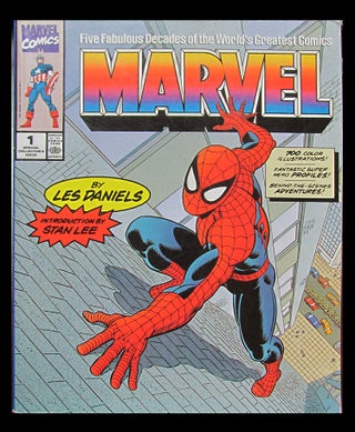 Item #27433 Marvel: Five Fabulous Decades of the World's Greatest Comics. Les Daniels