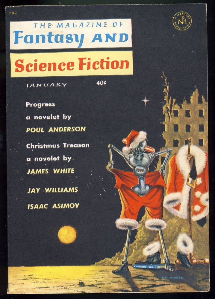 Item #27457 The Magazine of Fantasy and Science Fiction January 1962. Robert P. Mills, ed.
