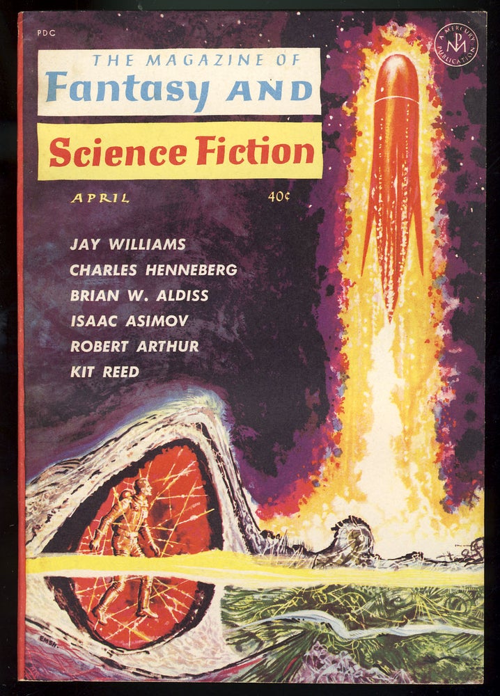 Item #27458 The Magazine of Fantasy and Science Fiction April 1962. Robert P. Mills, ed.