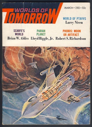 Item #27483 World of Ptavvs in Worlds of Tomorrow March 1965. Larry Niven