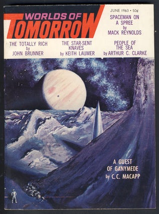 Item #27489 Worlds of Tomorrow June 1963. Frederik Pohl, ed
