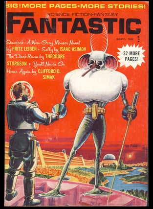 Item #27493 Stardock in Fantastic September 1965. (Fafhrd and the Gray Mouser). Fritz Leiber