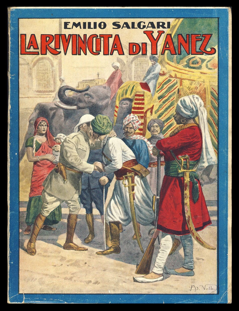 Item #27524 La rivincita di Yanez. Emilio Salgari.