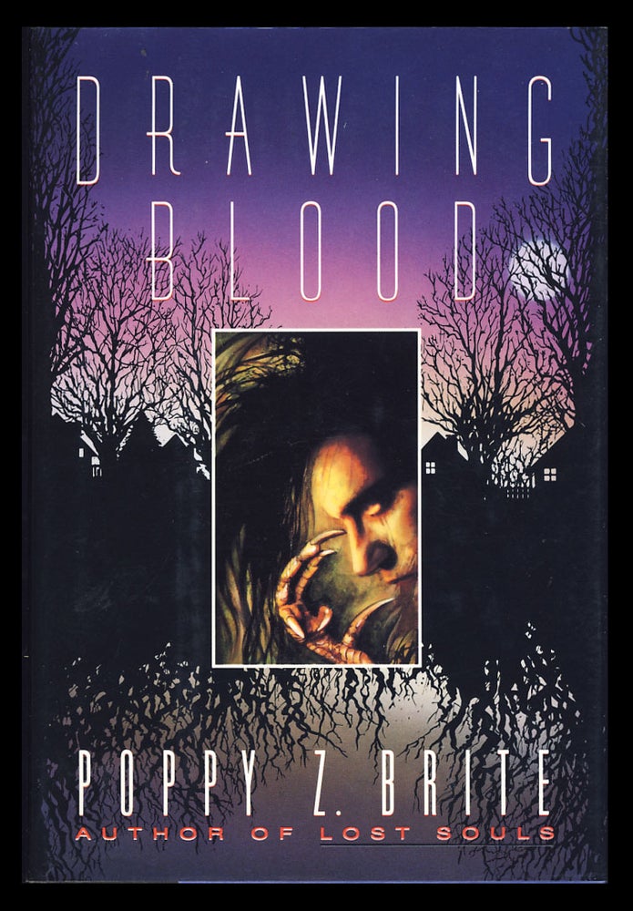 Item #27530 Drawing Blood. Poppy Z. Brite.